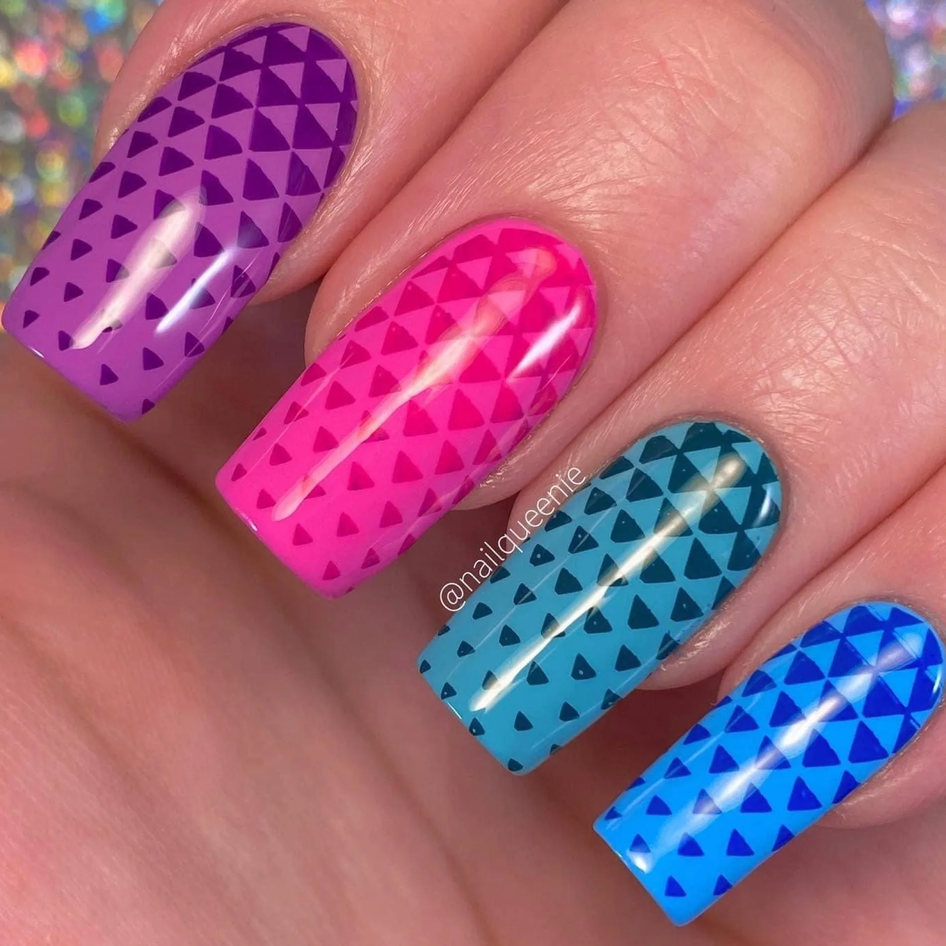 Classic Gradients & Hearts: Set of 3 Nail Stamping Plates