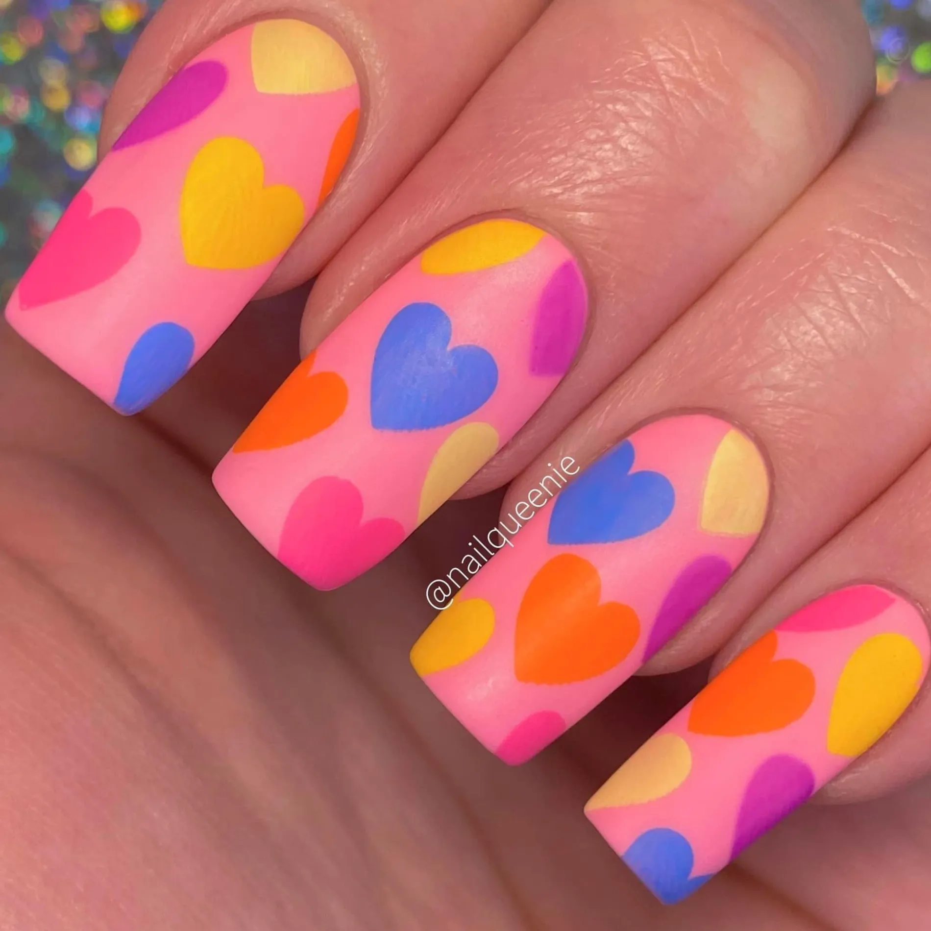 Classic Gradients & Hearts: Set of 3 Nail Stamping Plates