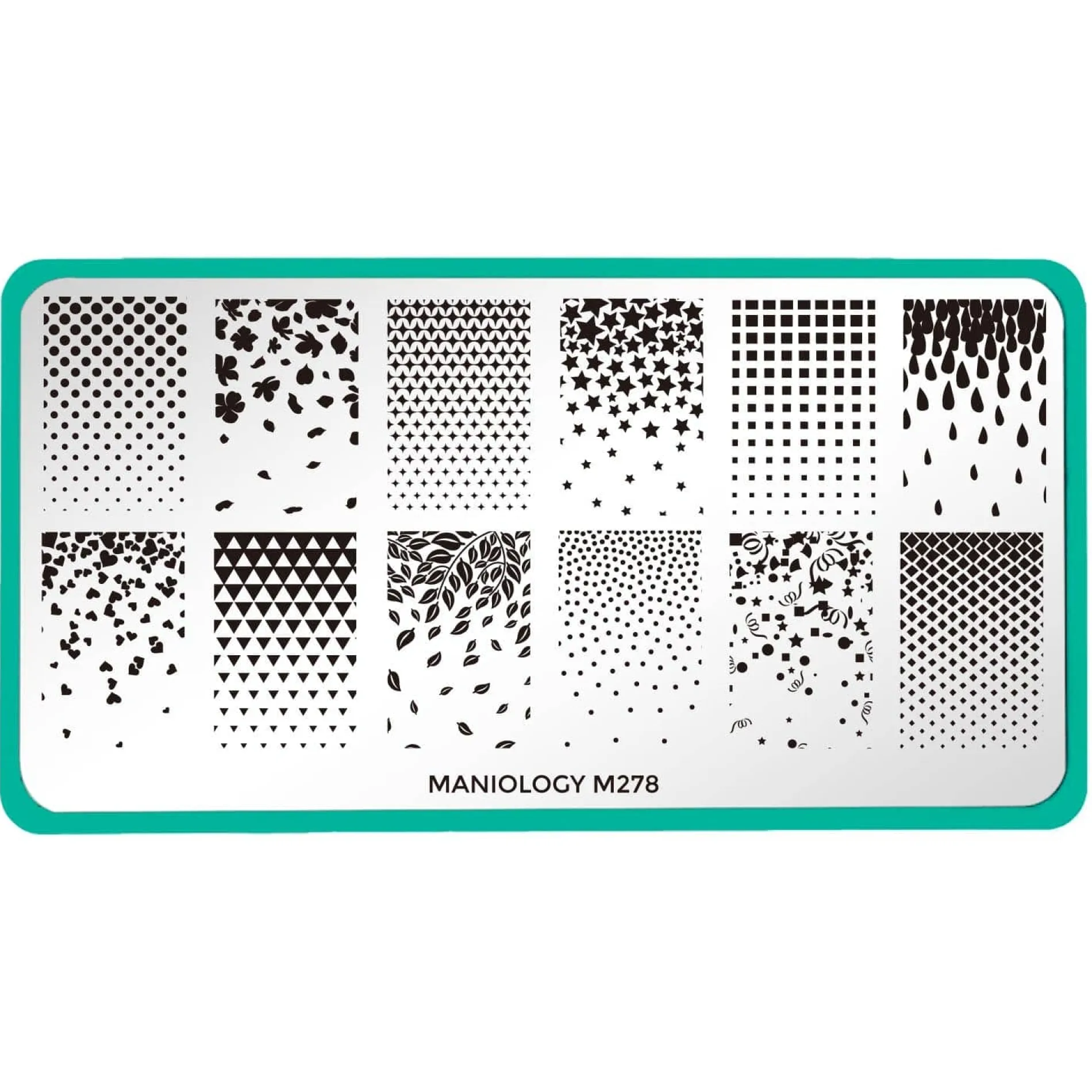 Classic Gradients (m278) - Nail Stamping Plate