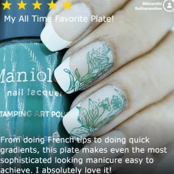 Classique: Pardon My French (m052) French Tip Manicure Nail Plate