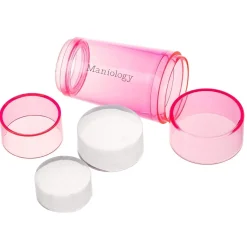 Clear Dual Ended Stamper and Scraper Set in Pink