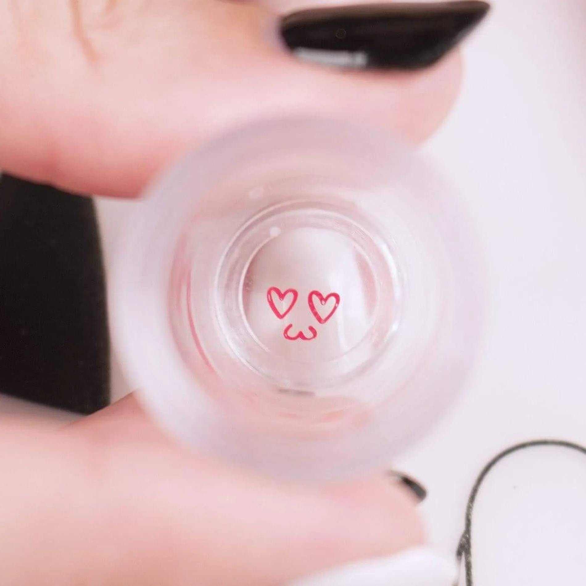 Clear Stamper Collection - Mini Dual Ended Clear Nail Art Stamper + Scraper Card