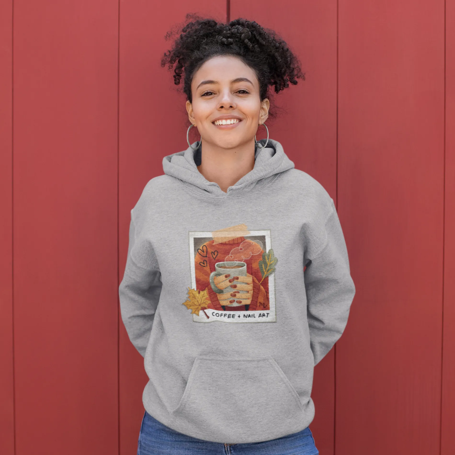 Coffee and Chill - Heavy Blend Hoodie Sweatshirt