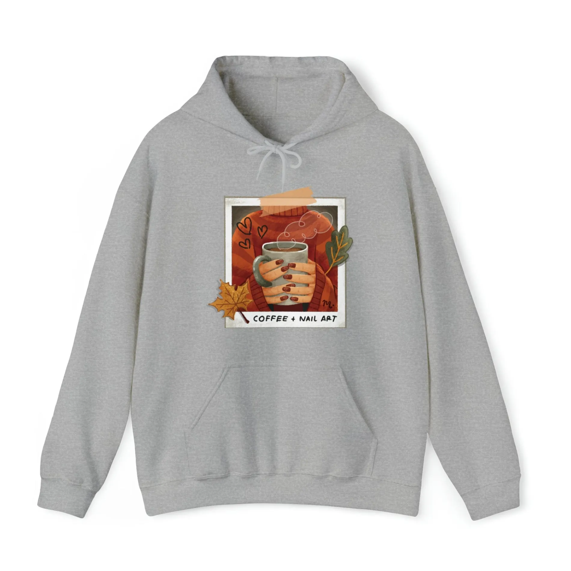 Coffee and Chill - Heavy Blend Hoodie Sweatshirt