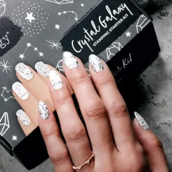 Crystal Galaxy: Space-Themed Nail Stamping Starter Kit