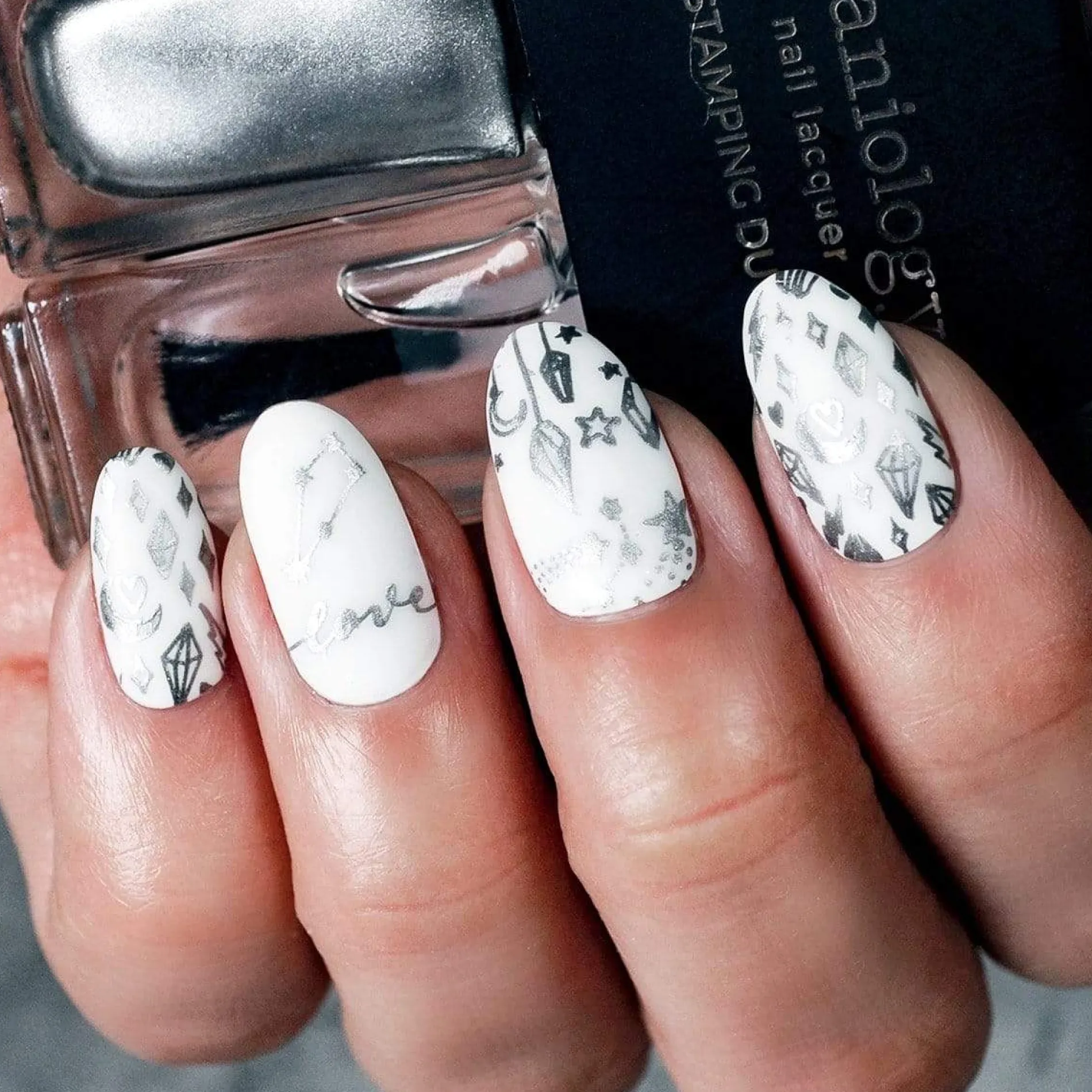 Crystal Galaxy: Space-Themed Nail Stamping Starter Kit