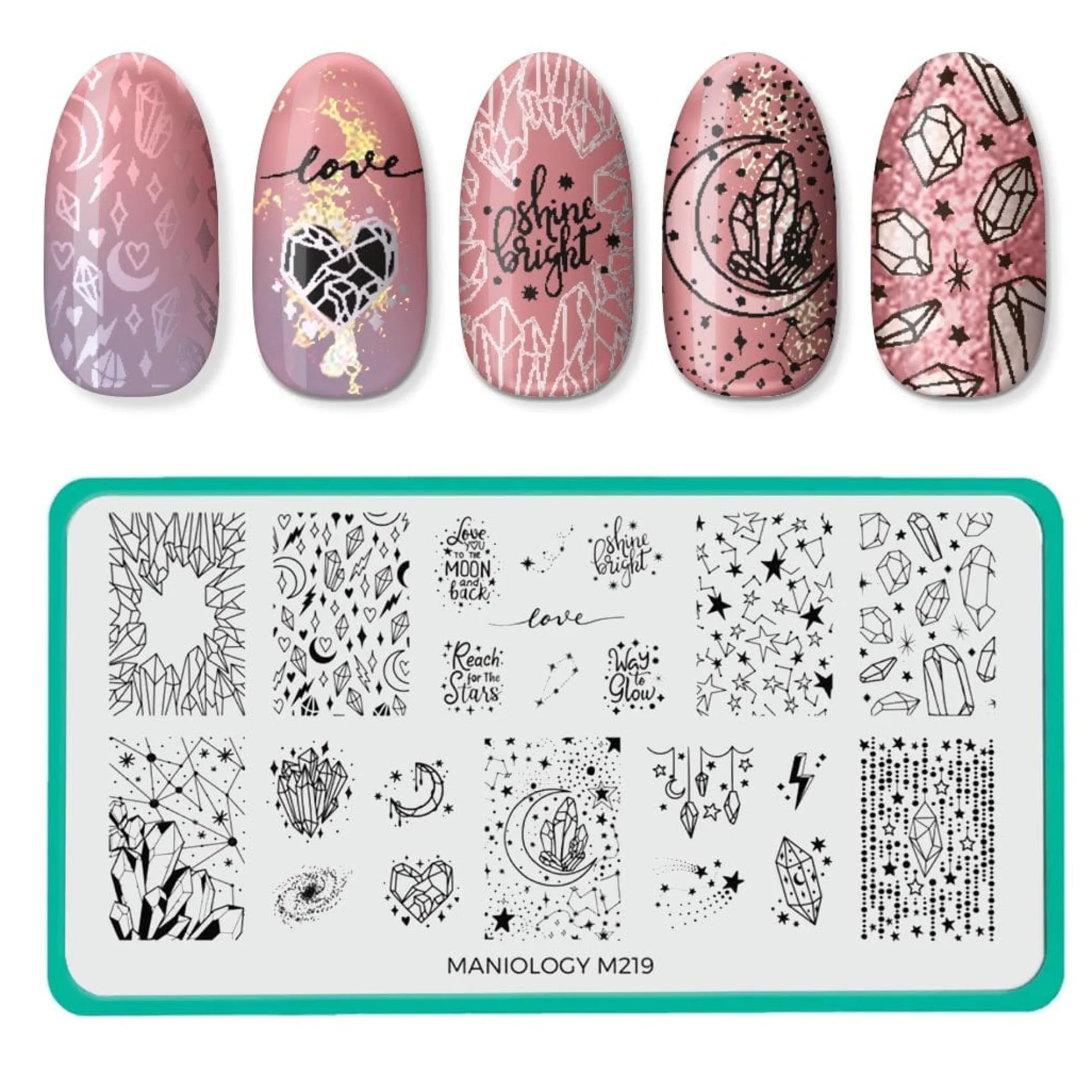Crystal Galaxy: Space-Themed Nail Stamping Starter Kit