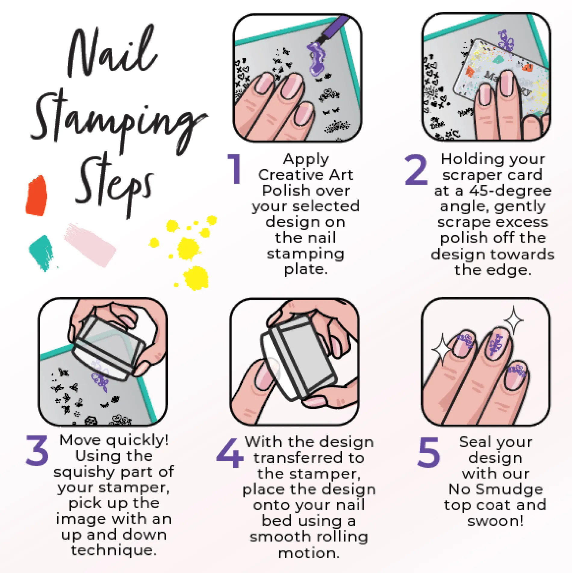 Crystal Galaxy: Space-Themed Nail Stamping Starter Kit