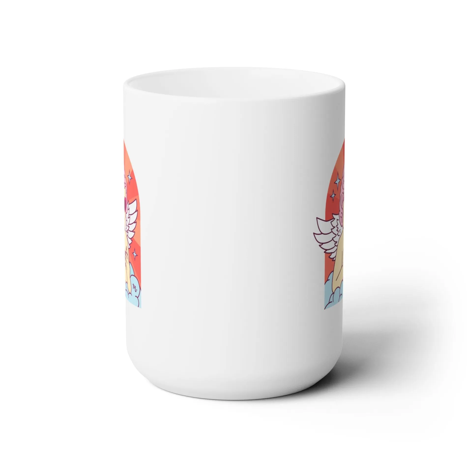 Cupid's Nail Spa Ceramic Coffee Mug 15oz
