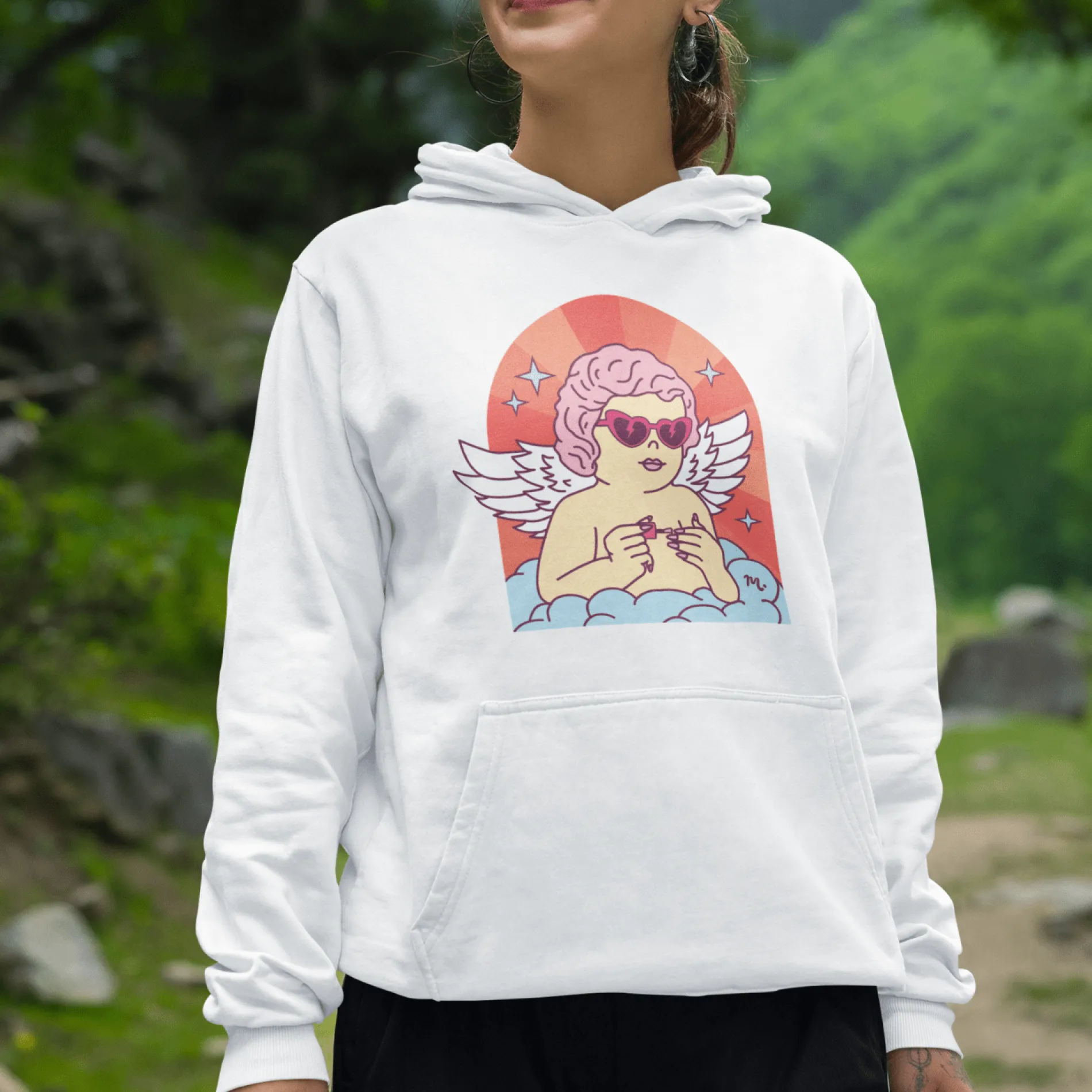 Cupid's Nail Spa - Heavy Blend Hoodie Sweatshirt