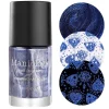 Darkest Night: Cauldron (B307) - Metallic Navy Blue Stamping Polish