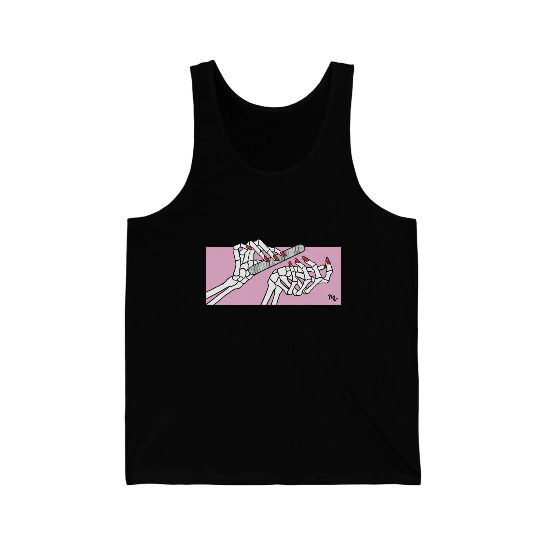 Dead But Nailed It - Jersey Tank Top