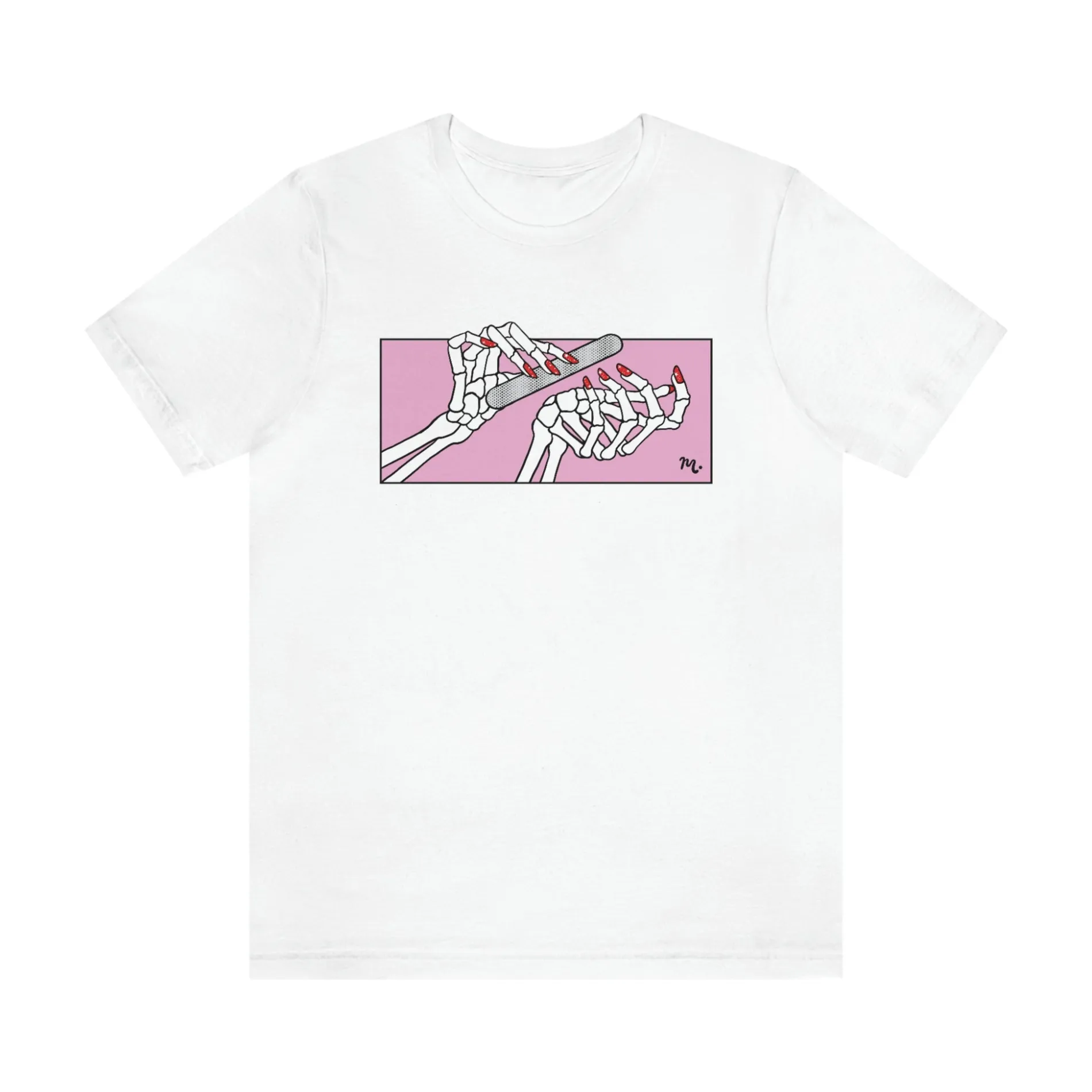 Dead But Nailed It - Short Sleeve T-shirt