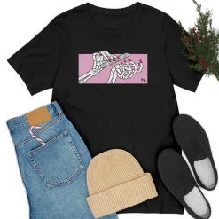 Dead But Nailed It - Short Sleeve T-shirt