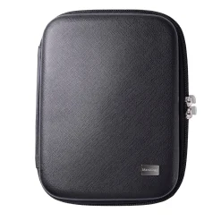 Deluxe Stamping Plates and Polish Holder Case - Jet Black