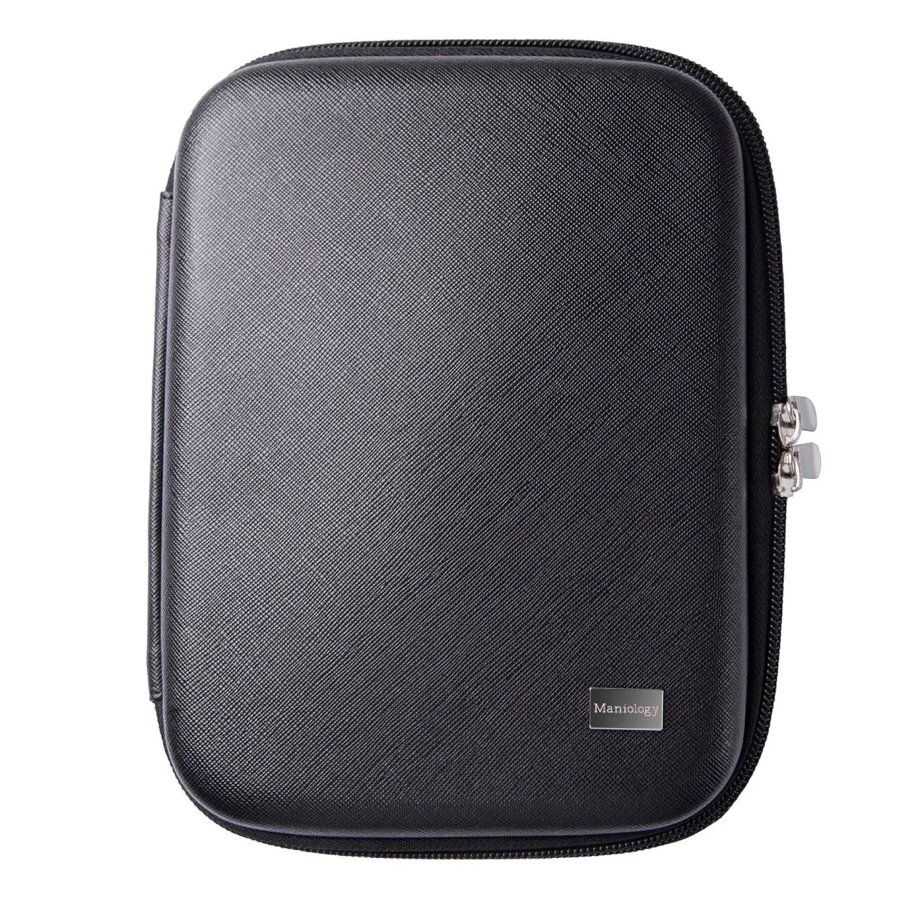 Deluxe Stamping Plates and Polish Holder Case - Jet Black