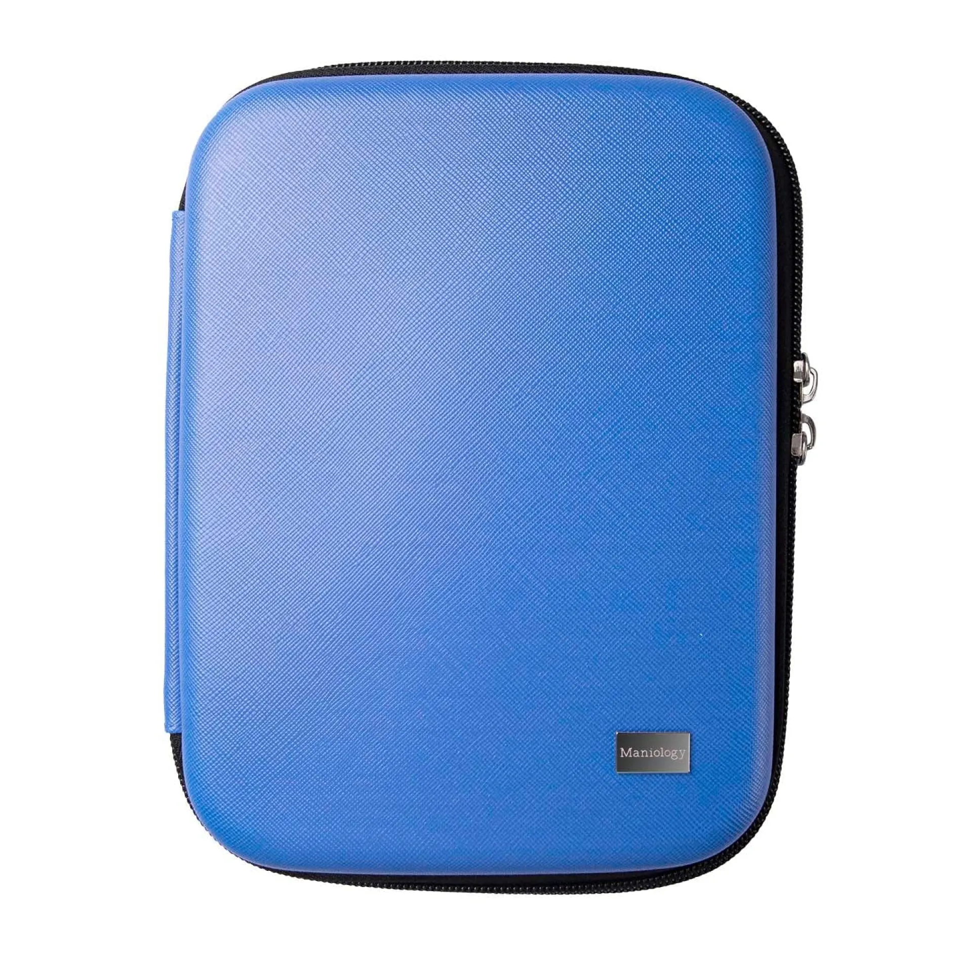 Deluxe Stamping Plates and Polish Holder Case - Cobalt Blue