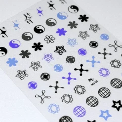 Digital Footprint (MS-121) - Nail Art Sticker