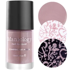 Dovetail (B365) Metallic Taupe Stamping Polish