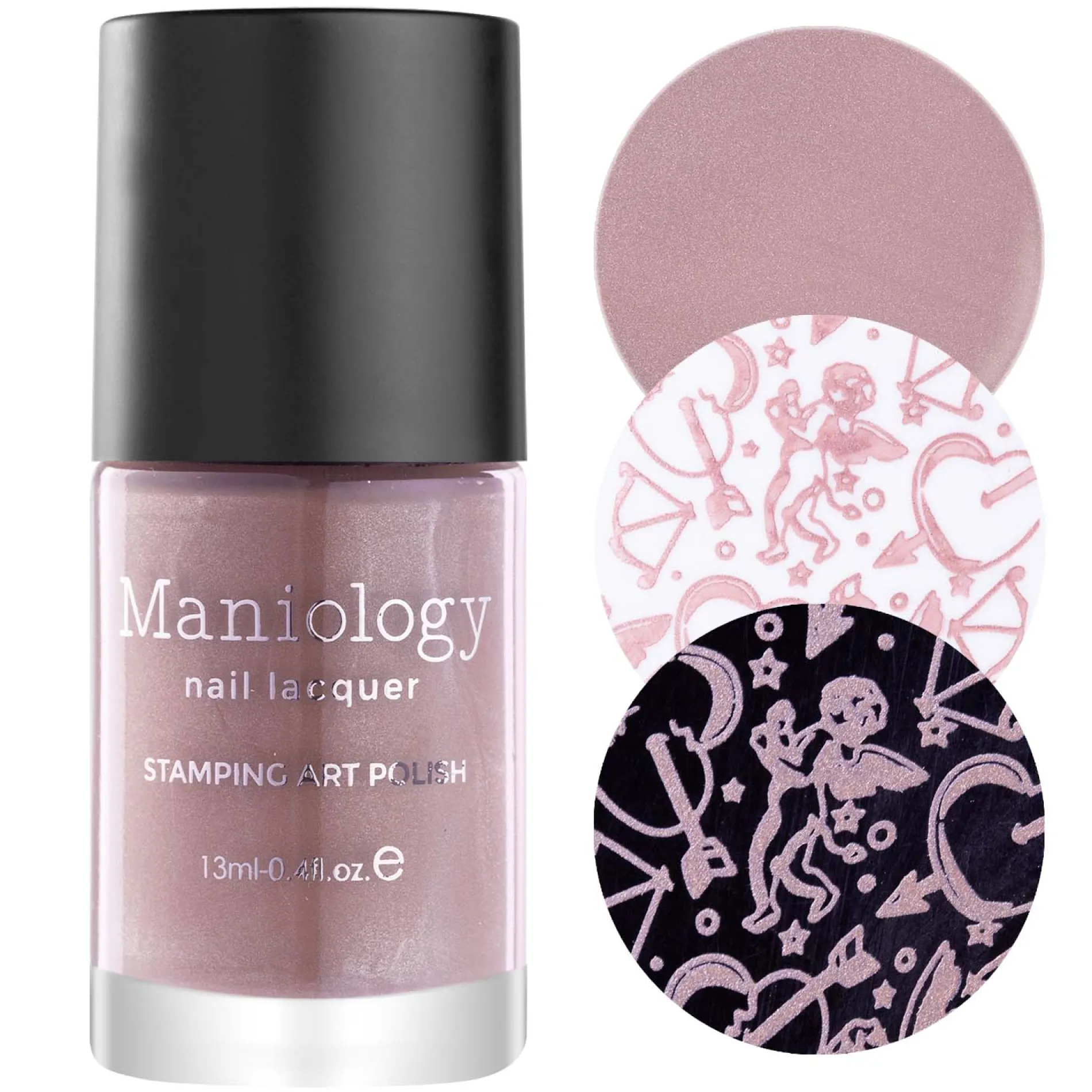 Dovetail (B365) Metallic Taupe Stamping Polish