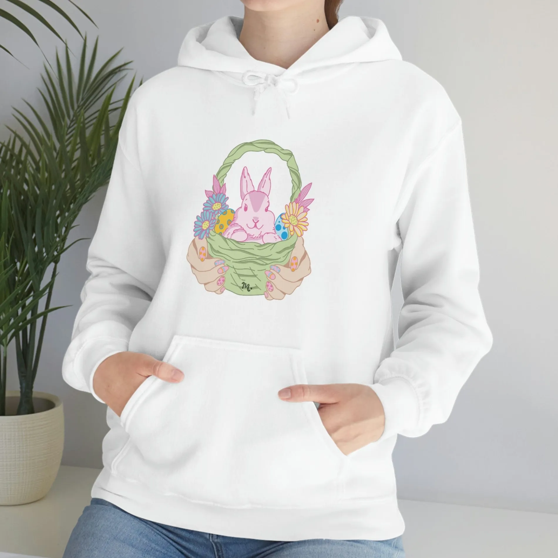 Easter Bunny - Heavy Blend Hoodie Sweatshirt