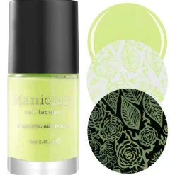 Electro Glo: 6-Piece Electric Pastel Stamping Art Polish Set