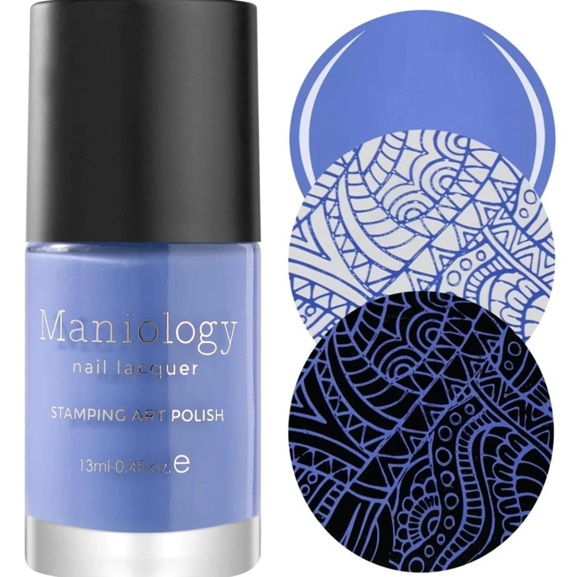 Electro Glo: 6-Piece Electric Pastel Stamping Art Polish Set