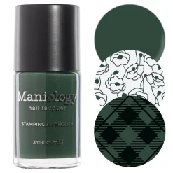Emerald City (B514) - Dark Green Stamping Polish