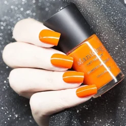 Essentials Bright Collection: Orange Burst (B194) Juicy Orange Stamping Polish