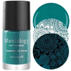 Essentials Bright Collection: Summer Cruise (B190) Aquatic Blue Stamping Polish