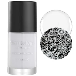 Essentials Primary Collection: Bam! White (B170) Classic White Stamping Polish