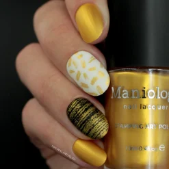 Essentials Primary Collection: Heart of Gold (B187) Warm Metallic Gold Stamping Polish