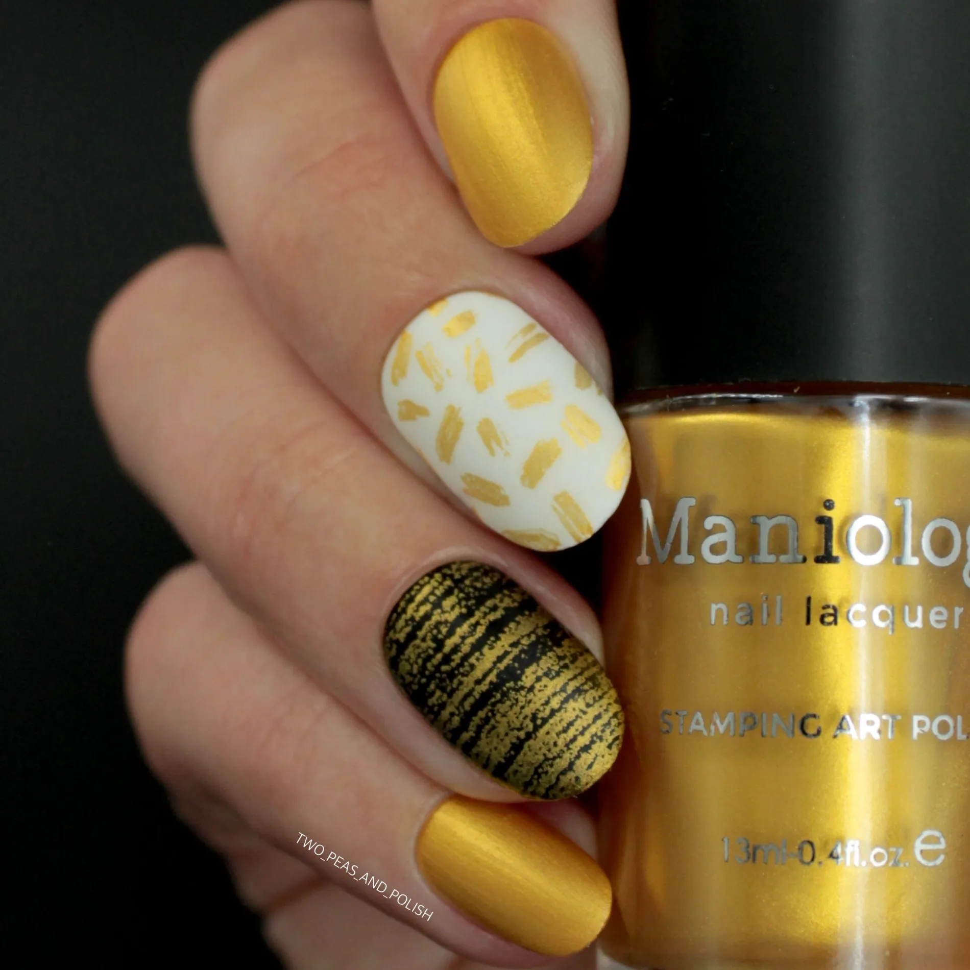 Essentials Primary Collection: Heart of Gold (B187) Warm Metallic Gold Stamping Polish