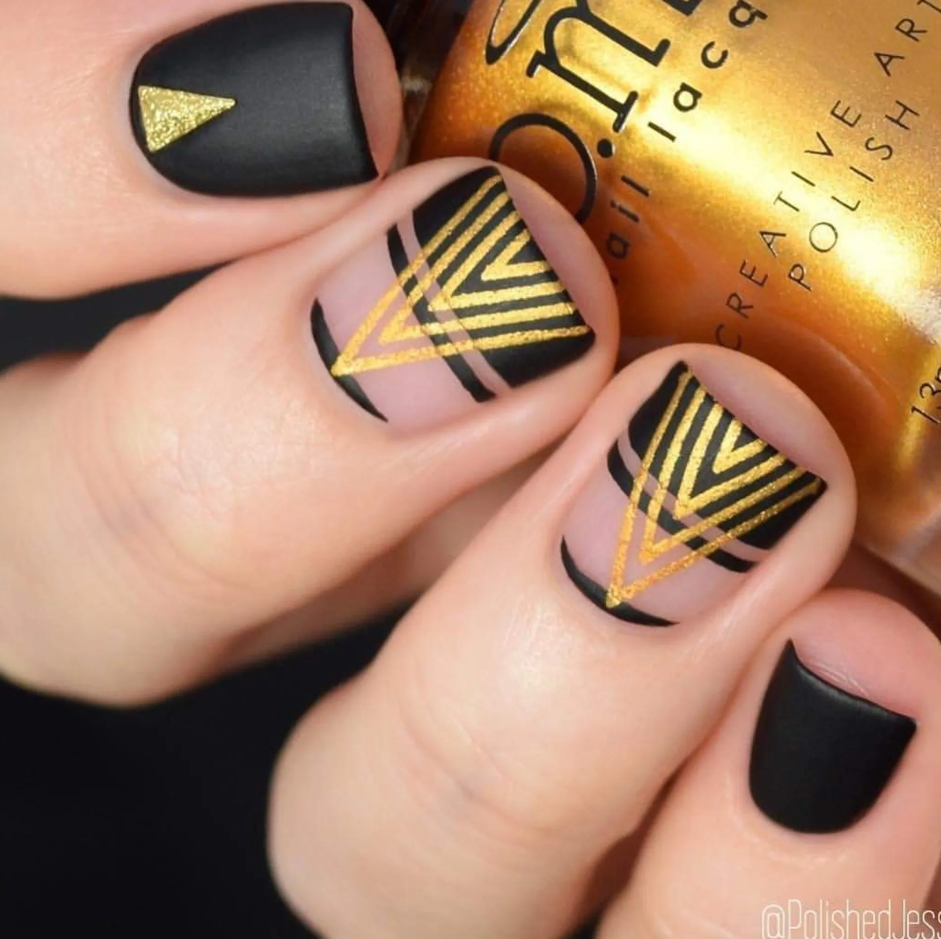 Essentials Primary Collection: Heart of Gold (B187) Warm Metallic Gold Stamping Polish