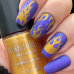 Essentials Primary Collection: Heart of Gold (B187) Warm Metallic Gold Stamping Polish