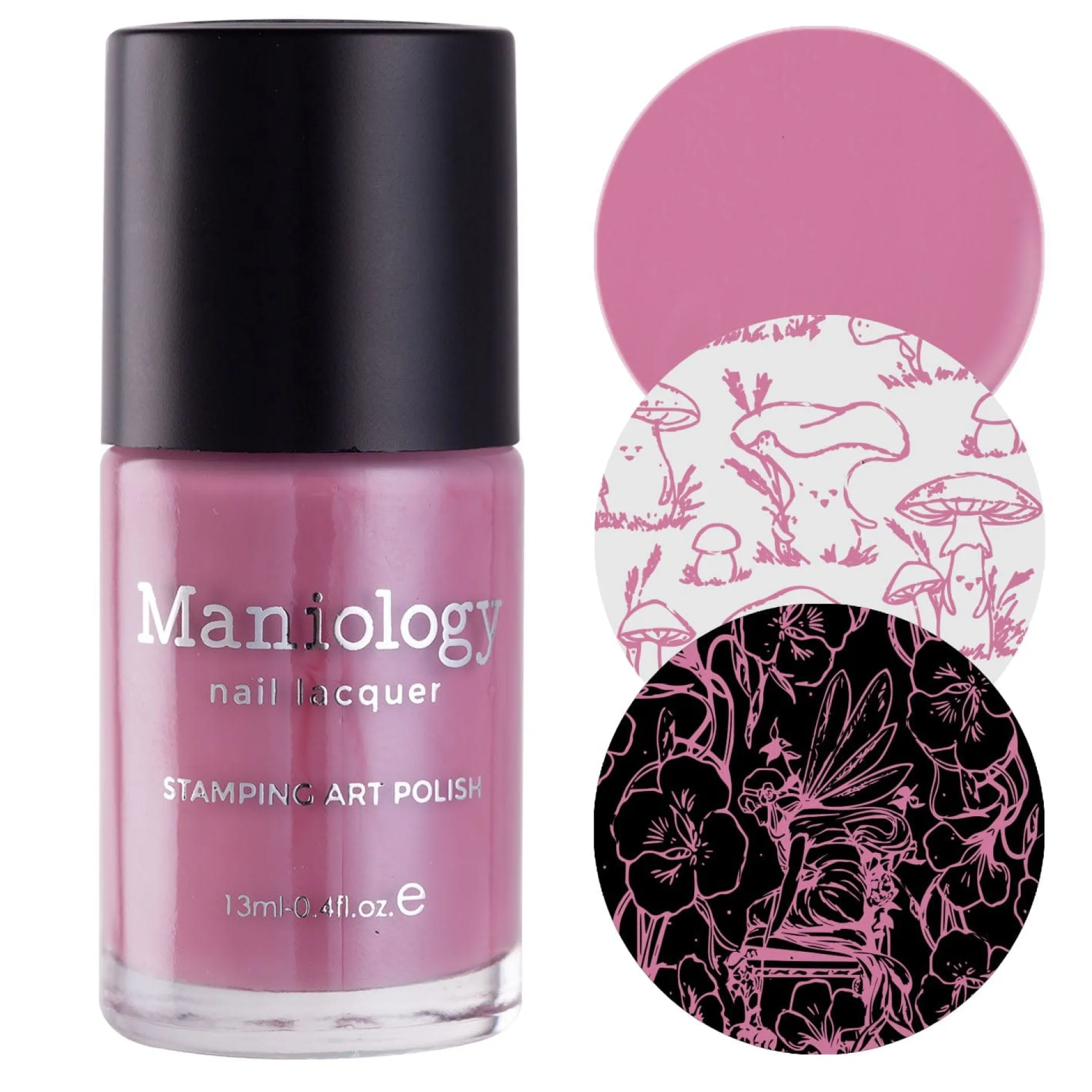 Fae (B470) - Cream Pink Stamping Polish