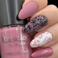 Fae (B470) - Cream Pink Stamping Polish