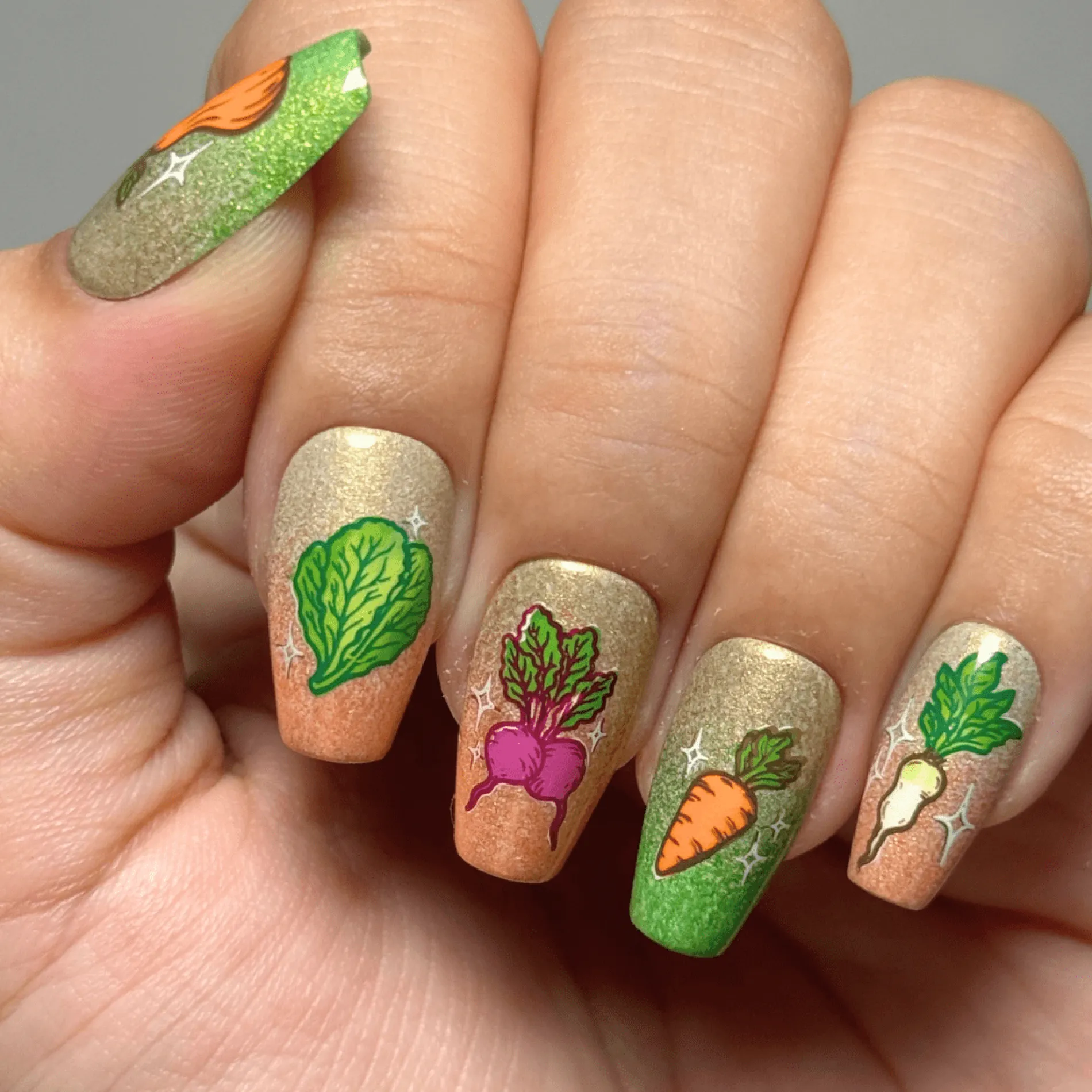 Fall Harvest (M634) - Nail Stamping Plate