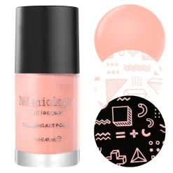 Flashdance (B284) - Pastel Salmon Stamping Polish