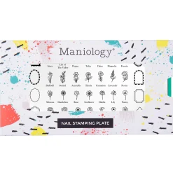 Floral Moments (M652) - Nail Stamping Plate