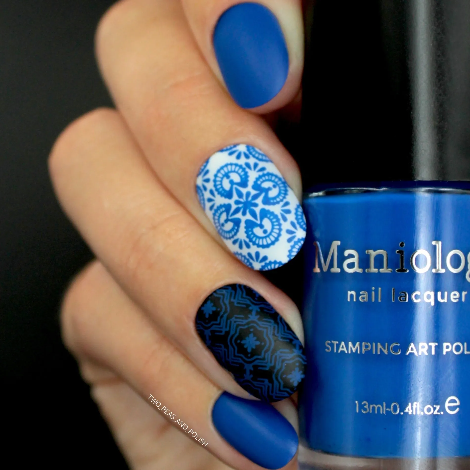 Flotsam (B373) - True Blue Stamping Polish
