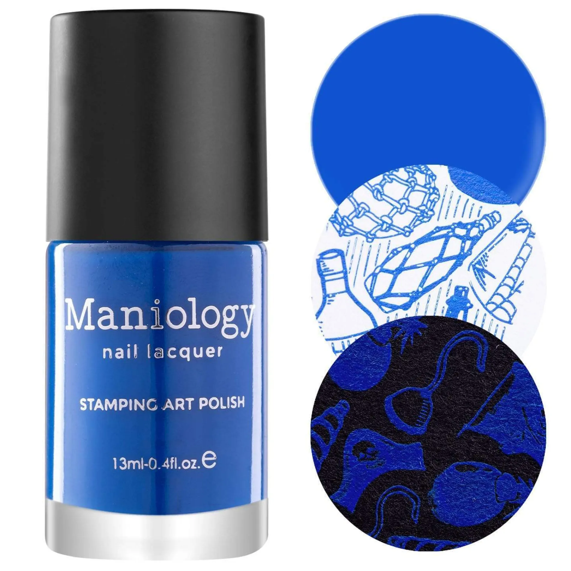 Flotsam (B373) - True Blue Stamping Polish