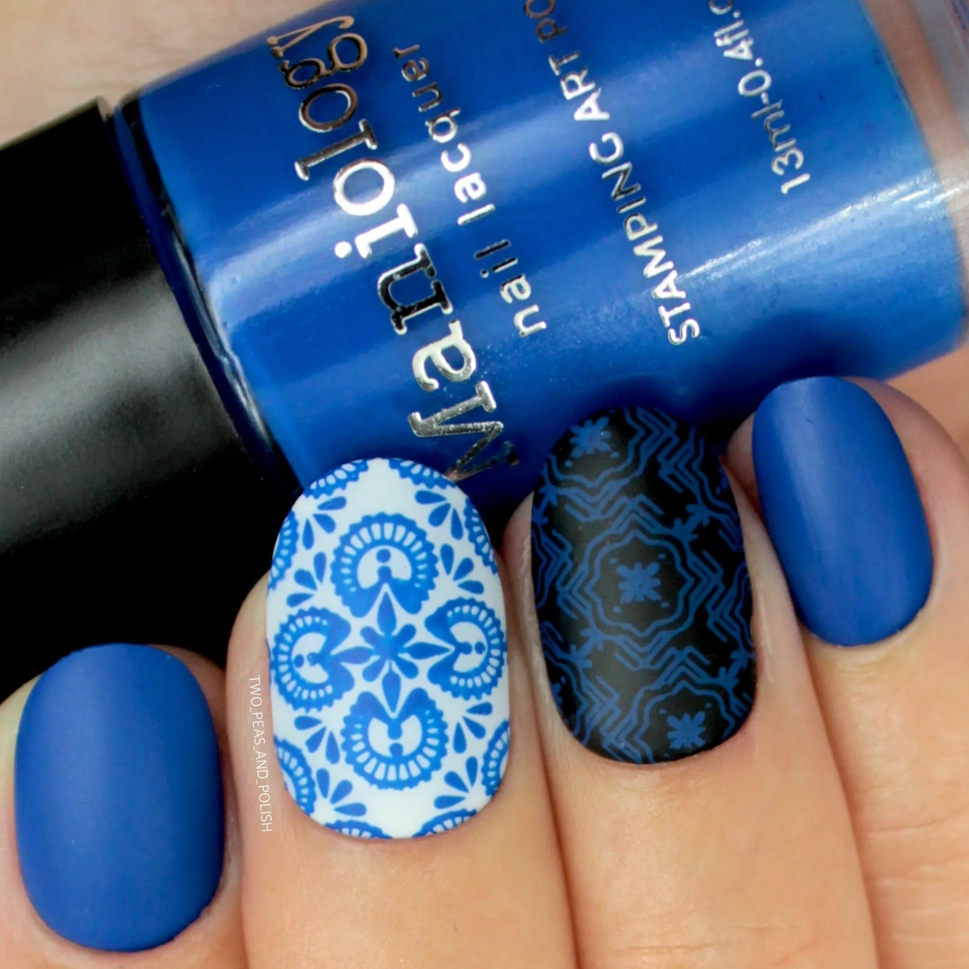 Flotsam (B373) - True Blue Stamping Polish