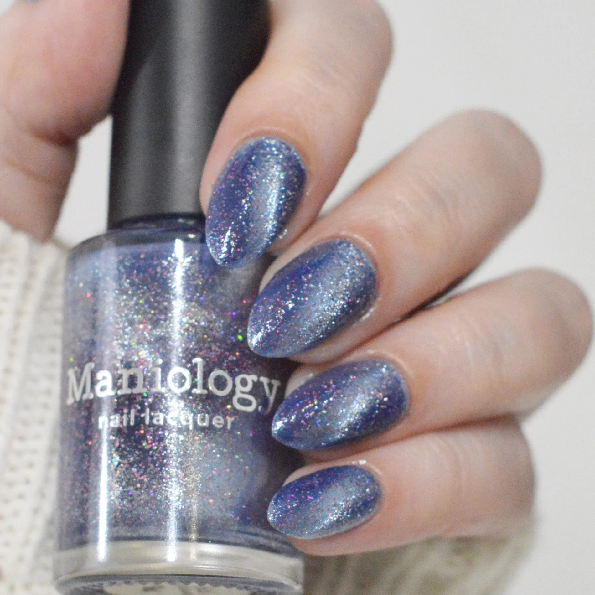 Flower Basket: Morning Glory (P193) - Periwinkle Magnetic Nail Polish