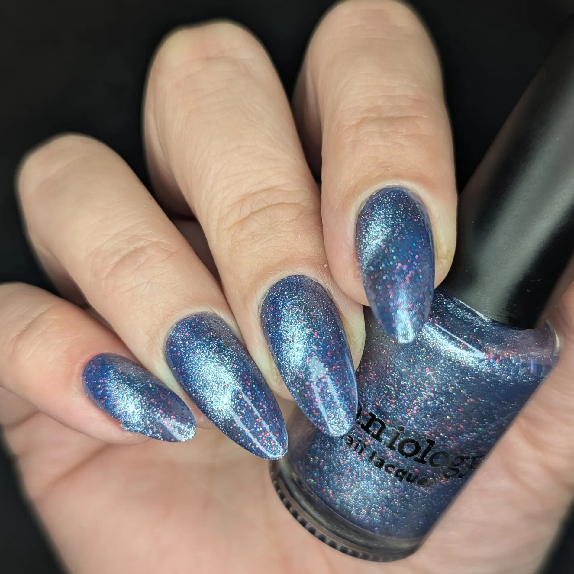 Flower Basket: Morning Glory (P193) - Periwinkle Magnetic Nail Polish