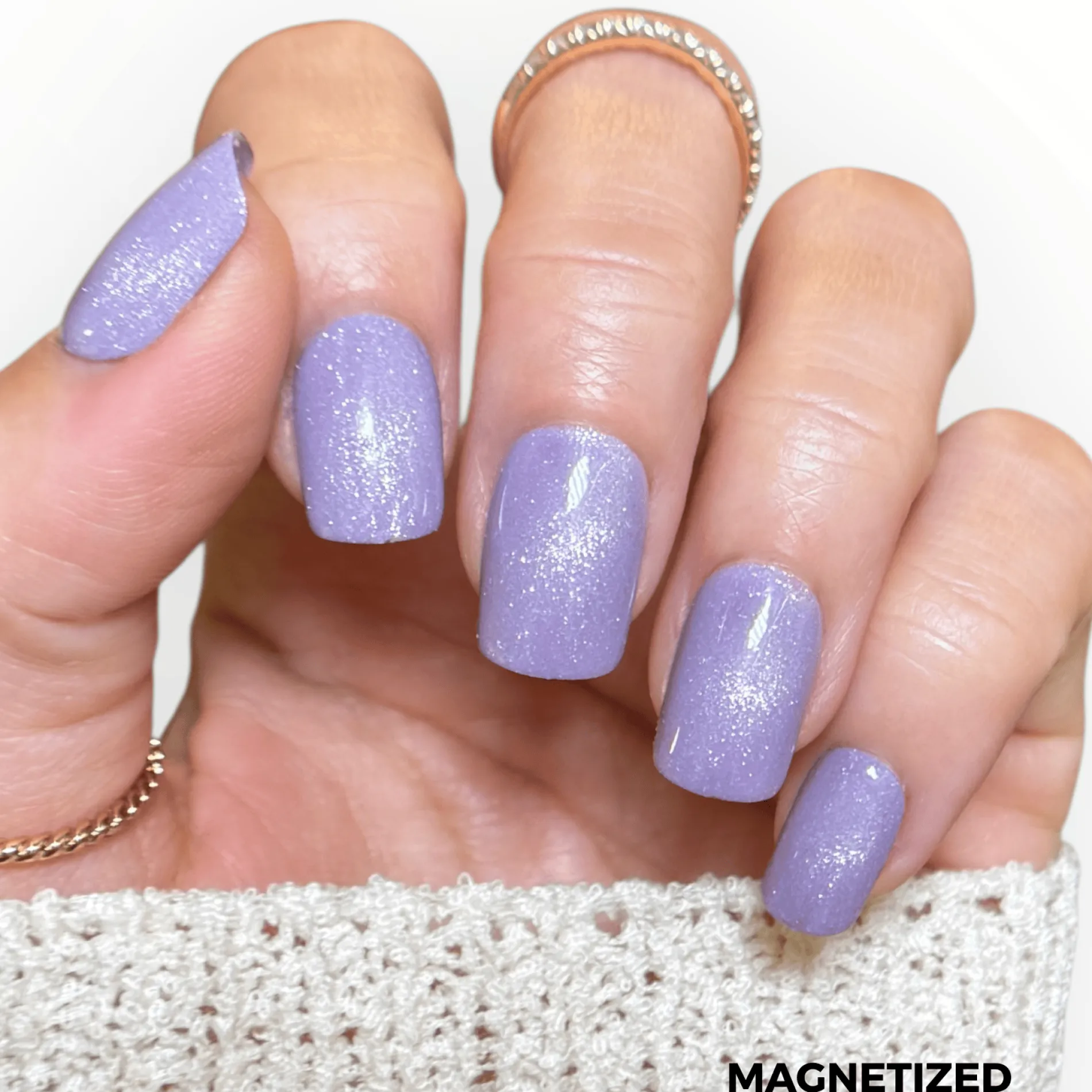 Flower Basket: Wisteria (P194) - Purple Magnetic Nail Polish