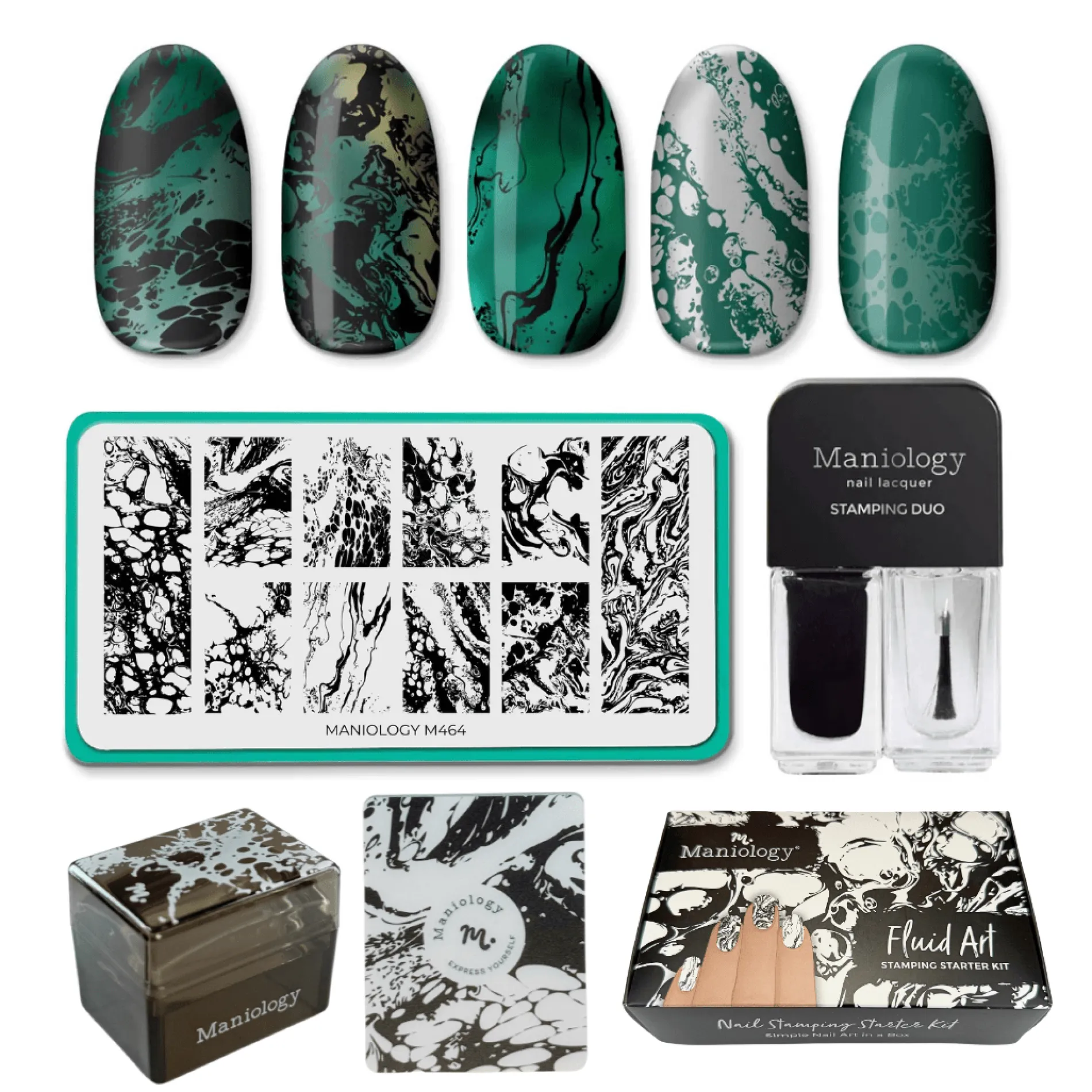 Fluid Art: Nail Stamping Starter Kit
