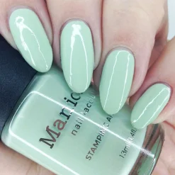 Forager: Pasture (B416) - Pale Mint Green Cream Stamping Polish
