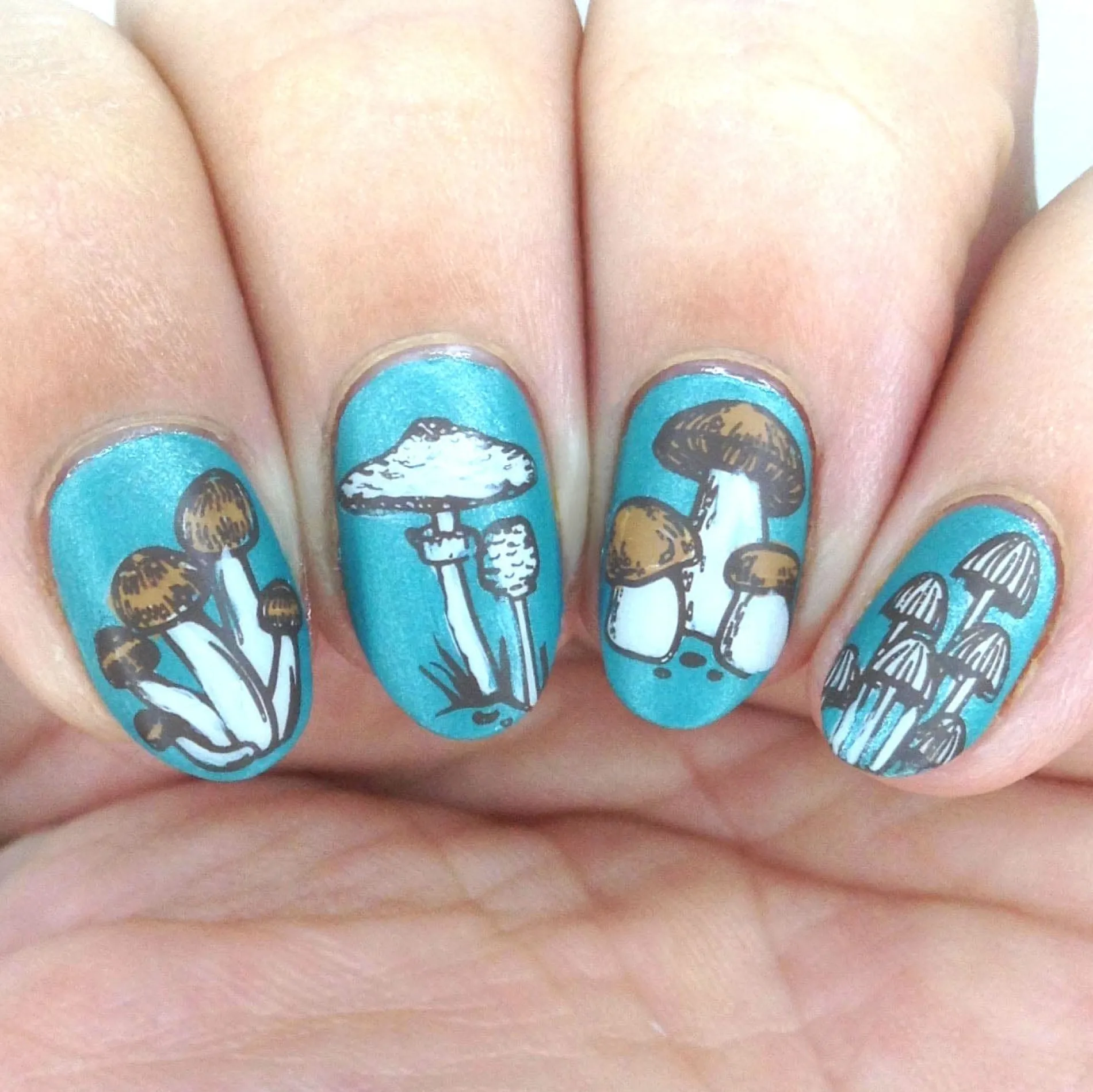 Forest Wonders: Set of 2 Nail Stamping Plates
