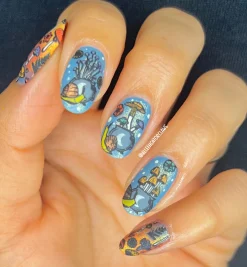 Forest Wonders: Set of 2 Nail Stamping Plates